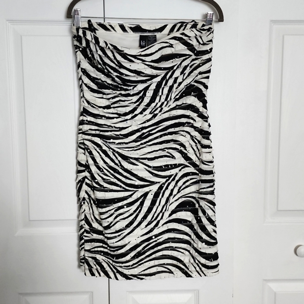 LOVE Tease strapless dress
